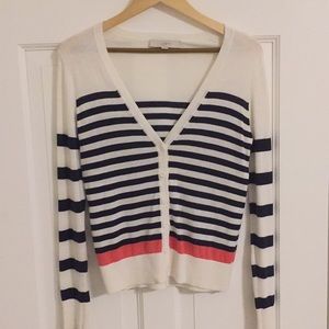 Loft striped sweater